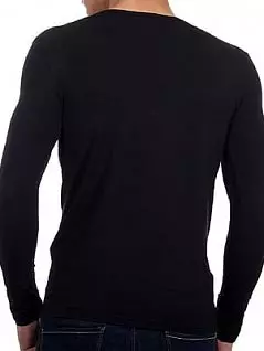 Мужская  черная футболка с длинными рукавами Doreanse Long Sleeve 2920c01 распродажа